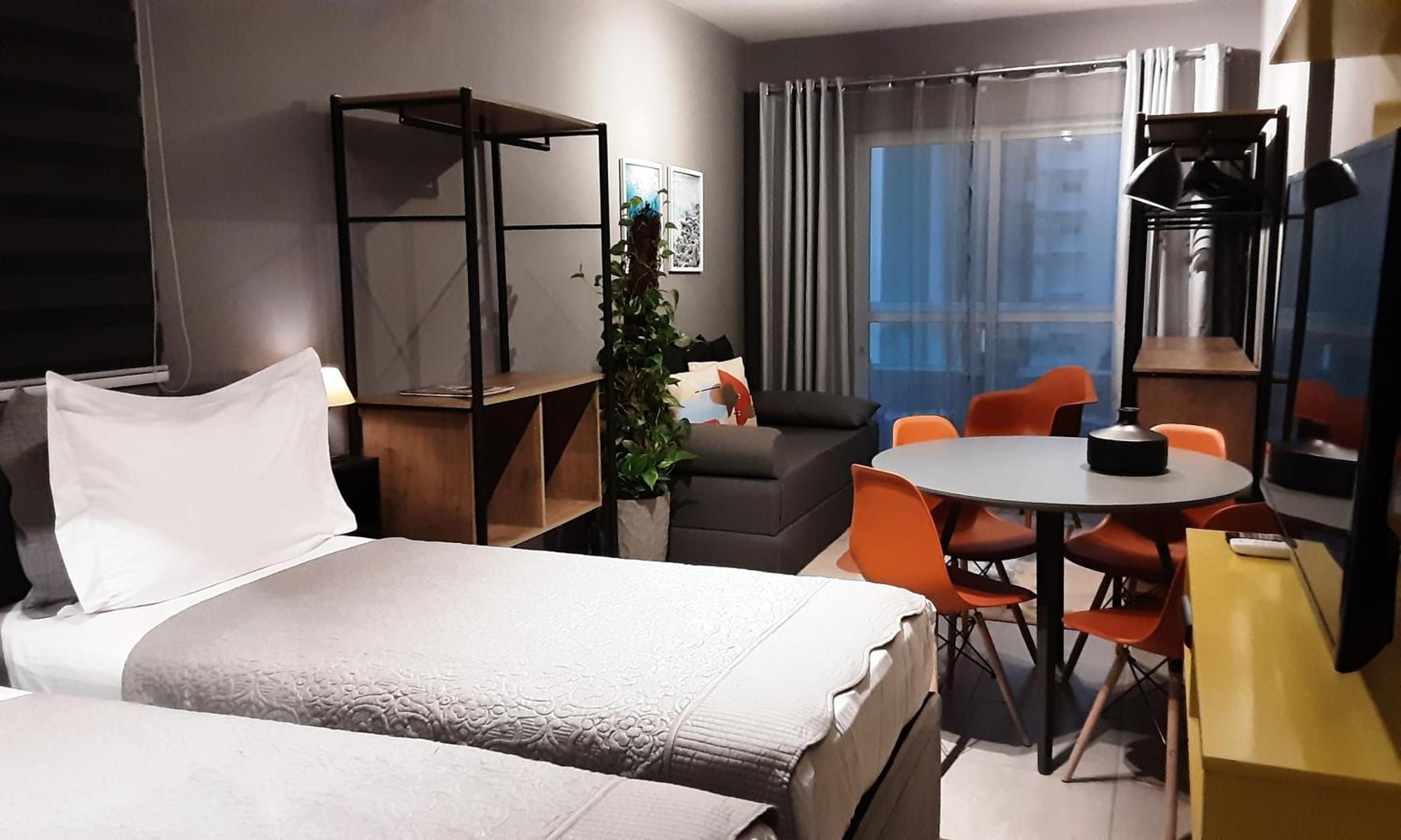 Varanda Mar - Estudio Em Santos Na Quadra Da Praia Exteriör bild