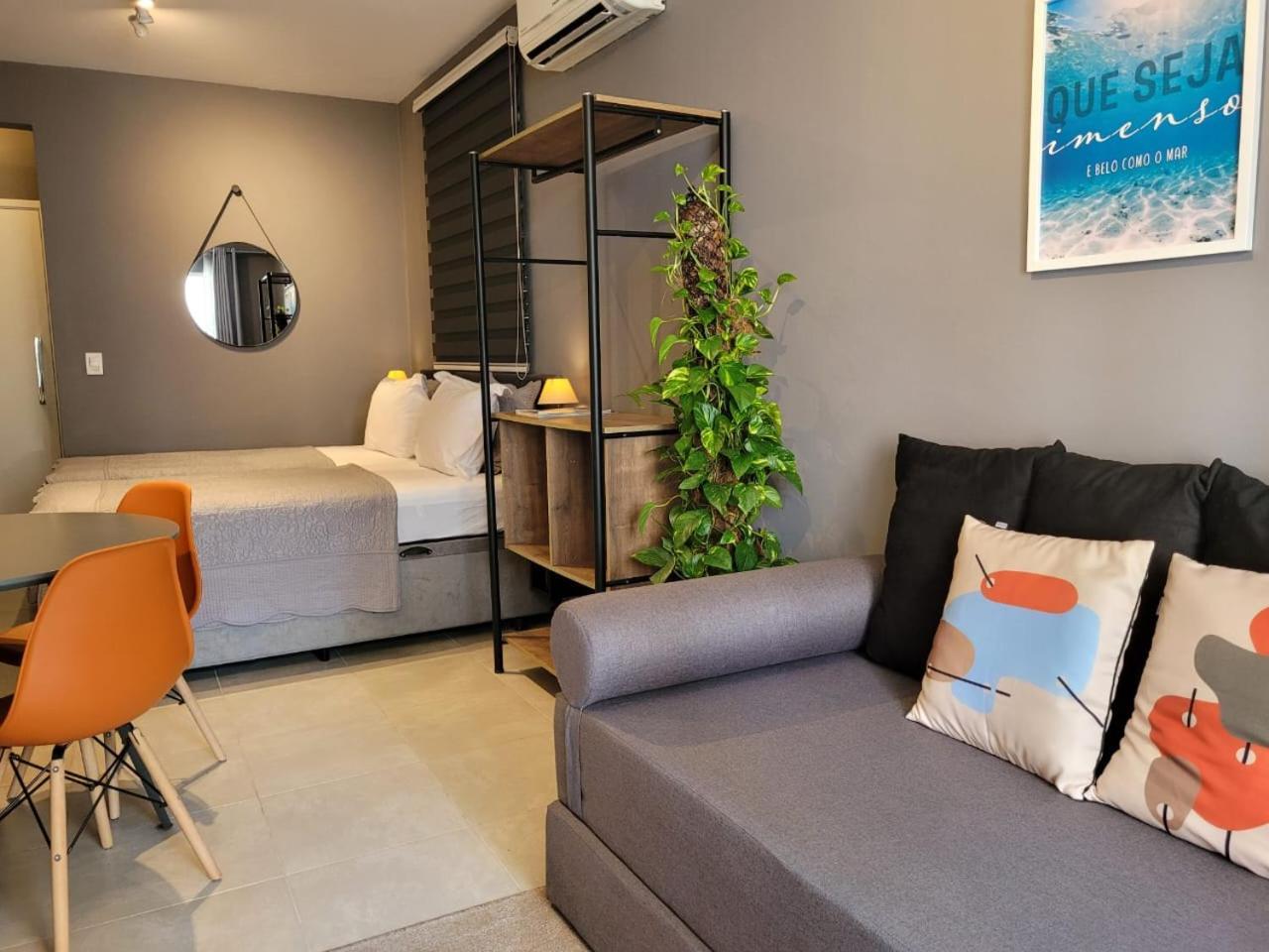 Varanda Mar - Estudio Em Santos Na Quadra Da Praia Exteriör bild