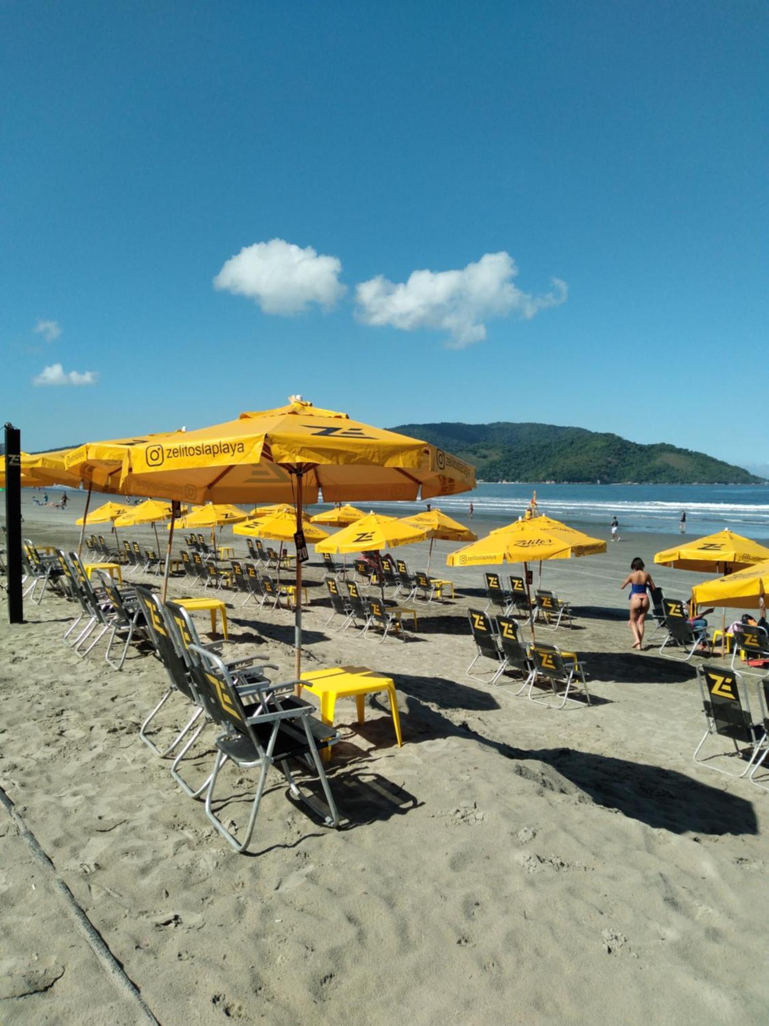Varanda Mar - Estudio Em Santos Na Quadra Da Praia Exteriör bild