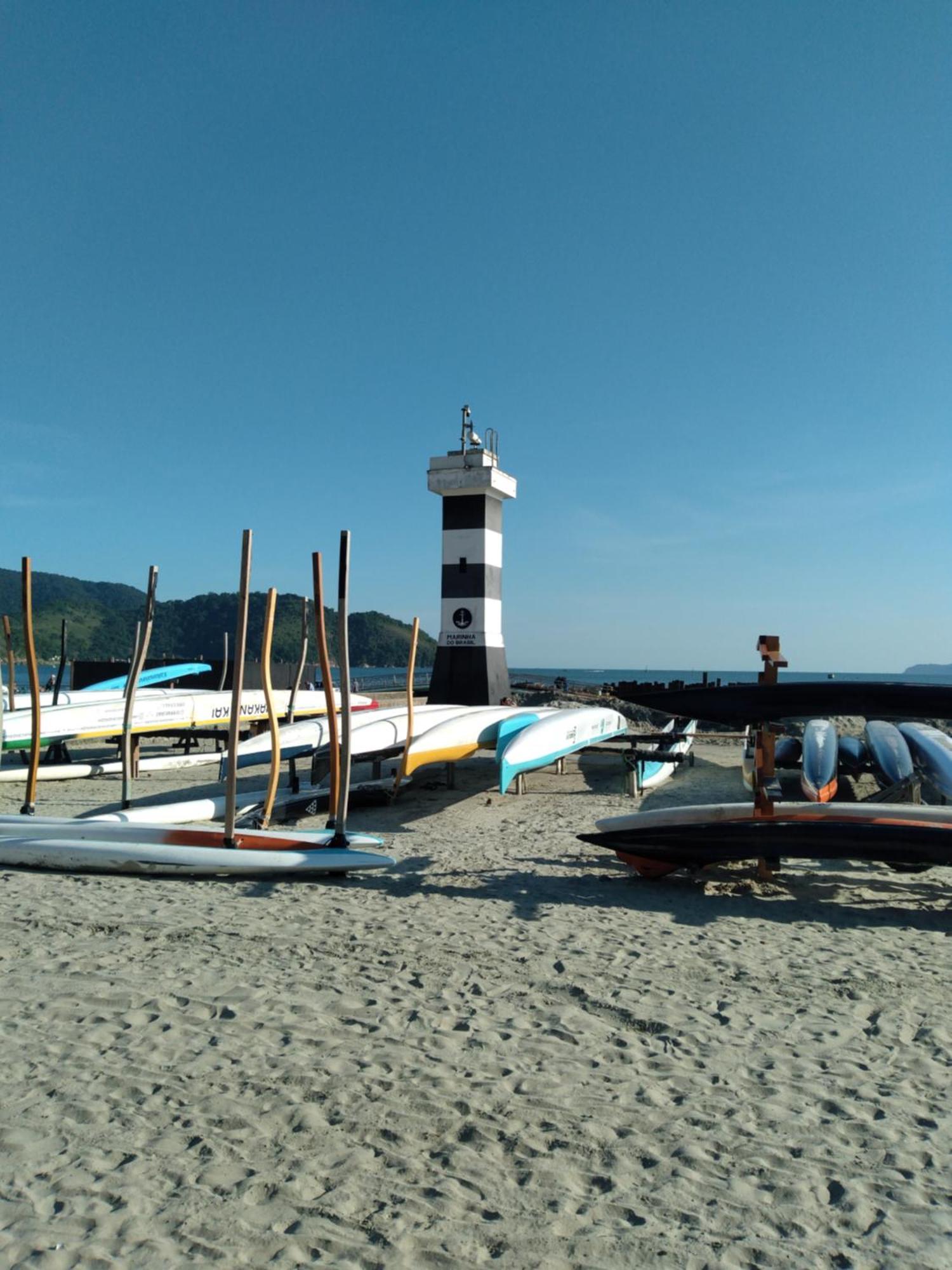 Varanda Mar - Estudio Em Santos Na Quadra Da Praia Exteriör bild